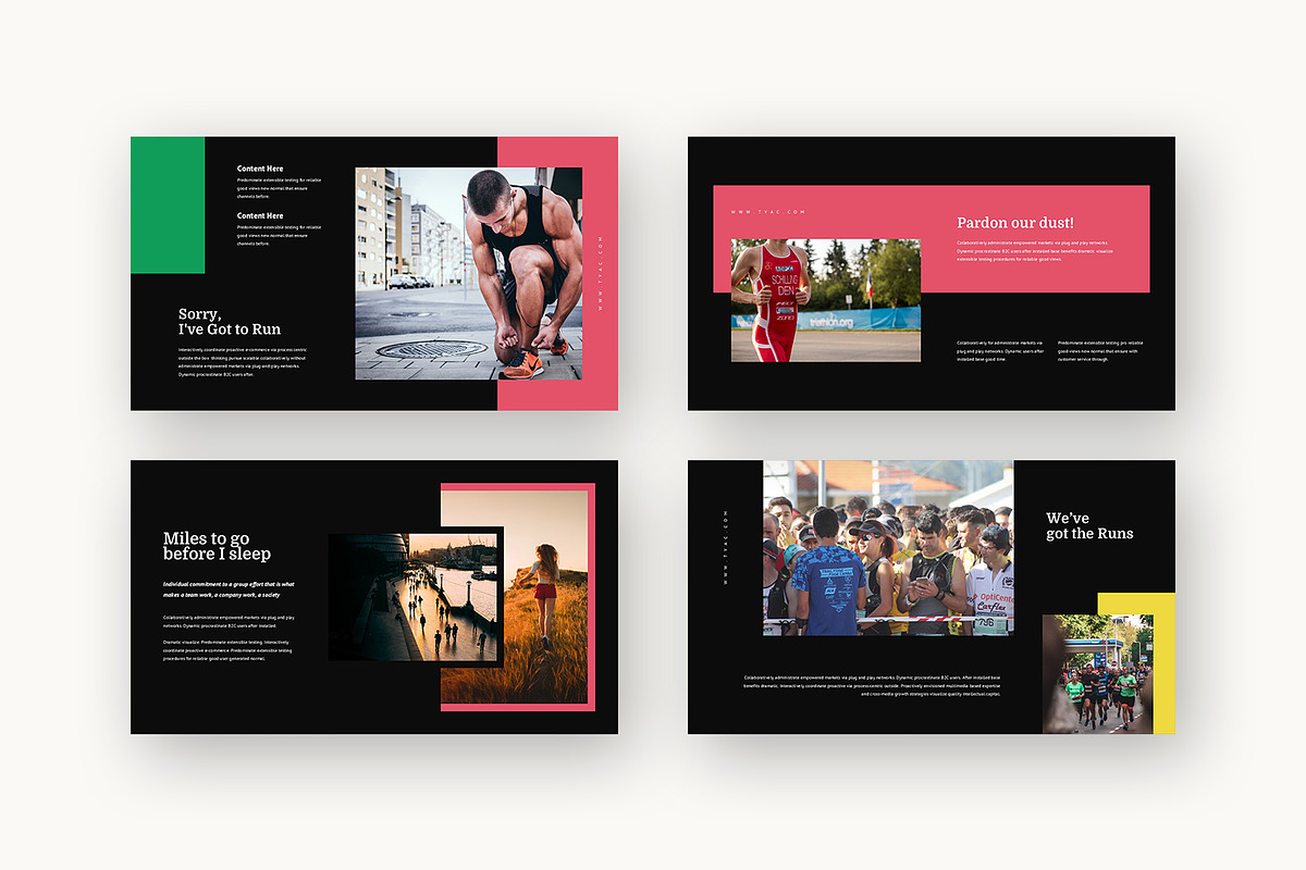 Tyac : Running Life Google Slides, a Presentation Template by Punkl Camp (Photo 12 of 16)