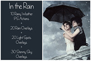 Rain Bundle - Actions&Overlays, a Texture Graphic by LovePhotoMoment (Thumbnail 1 of 19)