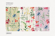 Vintage Botanical Floral Pattern, a Pattern Graphic by likorbut (Thumbnail 5 of 13)