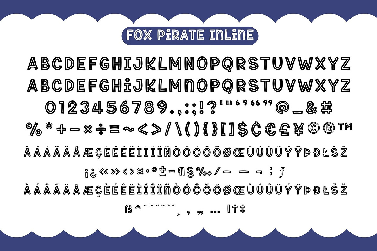 Fox Pirate 5 Fonts Style, a Handwritten Font by Fox7 By Rattana (Photo 7 of 11)