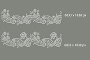 Lace seamless ribbons, cliparts., a Pattern Graphic by Ajuga (Thumbnail 12 of 12)