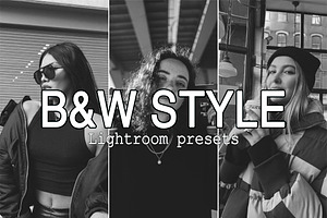 15 B&W Lightroom Photo Presets, a Preset Add-On by Presets by Yevhen