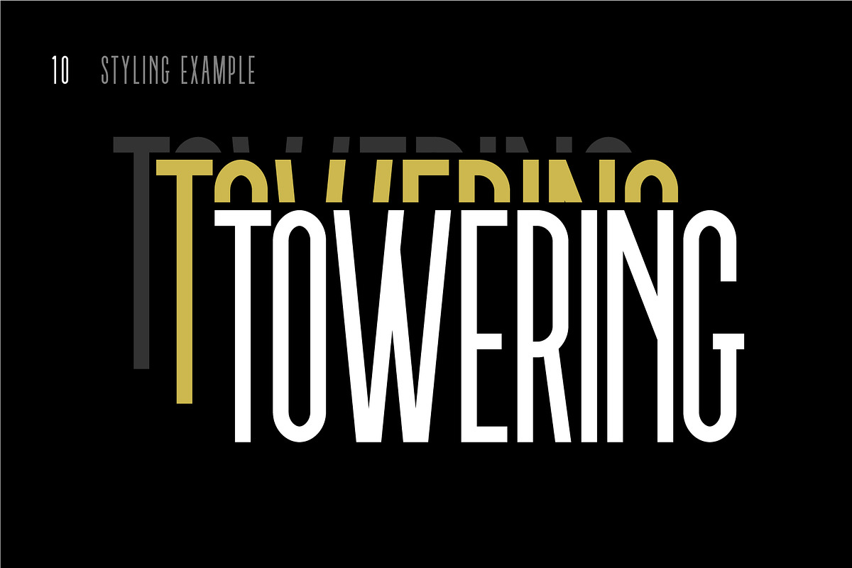 Tall Eagle, a Sans Serif Font by Dead Moose Studio (Photo 10 of 12)