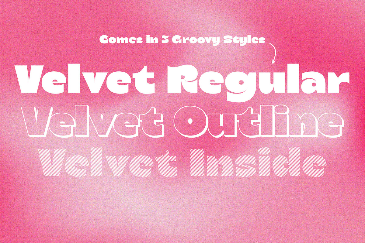 Velvet Flare - Vintage Modern Type, a Sans Serif Font by HipFonts (Photo 5 of 7)