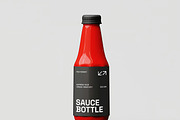 Sauce Bottle Mockup, a Packaging Mockup by renderstockmarket (Thumbnail 4 of 4)