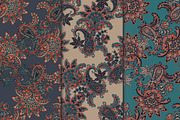 Asian paisley floral pattern, a Pattern Graphic by antalogiya (Thumbnail 1 of 4)