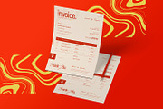 Luminae Shopping Bill - Invoice, a Stationery Template by VUNIRA (Thumbnail 2 of 3)
