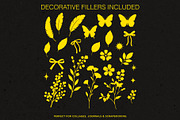 Everything Yellow Clipart Collection, an Object Graphic by IrinaCzaran (Thumbnail 6 of 7)