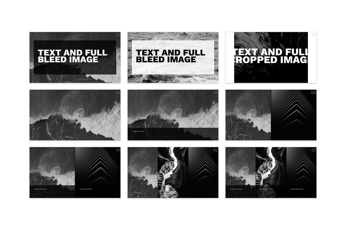 Striking B&W Pitch Deck Template, a Presentation Template by PresentationDesignStudio (Photo 9 of 15)