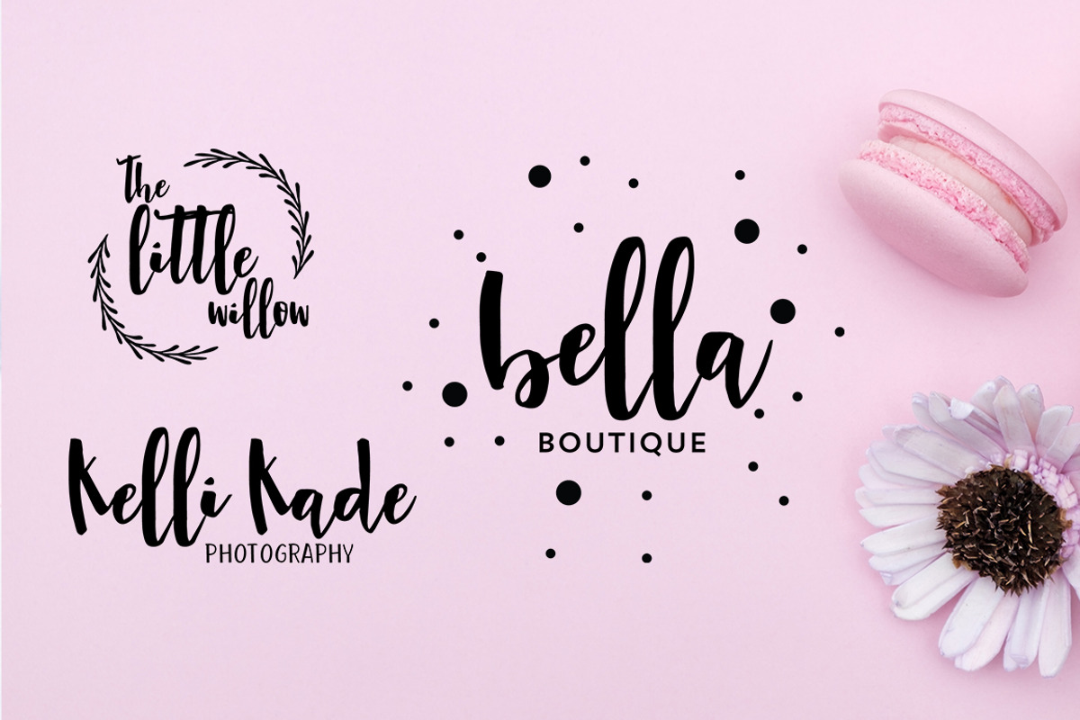 ALLYSA SCRIPT font preview 7