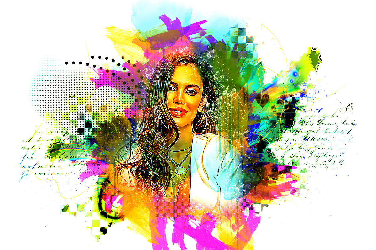 Watercolor Painting Photoshop Action, an Action Add-On by Studio Retouch (Photo 4 of 11)