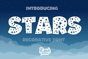 Stars, a Font by Rashdrawn (Thumbnail 1 of 4)