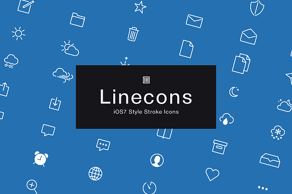 Linecons Ios7 Style Stroke Icons