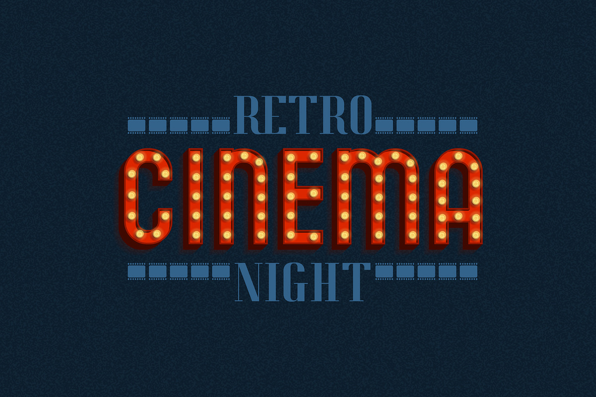 Night Show SVG Font preview 4