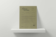 Heirloom Boutique Product Letterhead, a Stationery Template by VUNIRA (Thumbnail 2 of 3)
