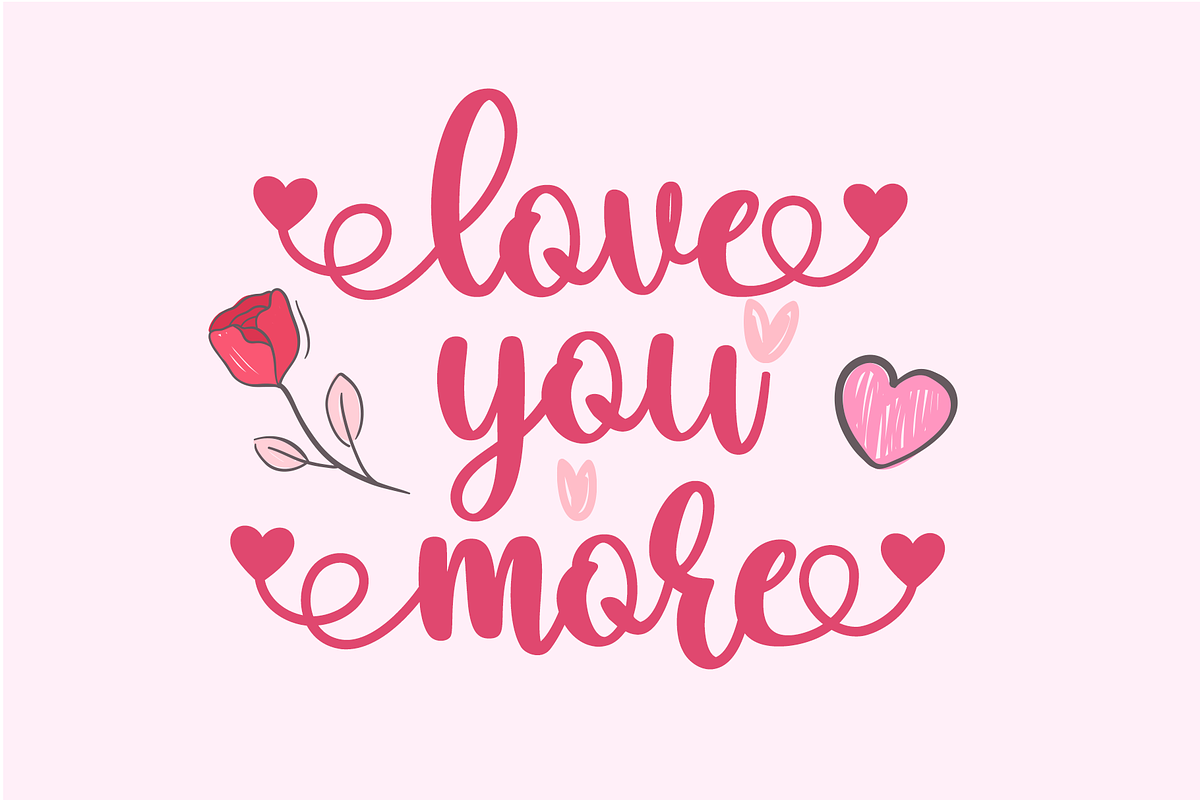 Myloves // Love font, a Script Font by BearyType Studio (Photo 2 of 7)