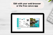 Editable Boarding Pass Template, a Card Template by YasdeyDesigns (Thumbnail 5 of 7)