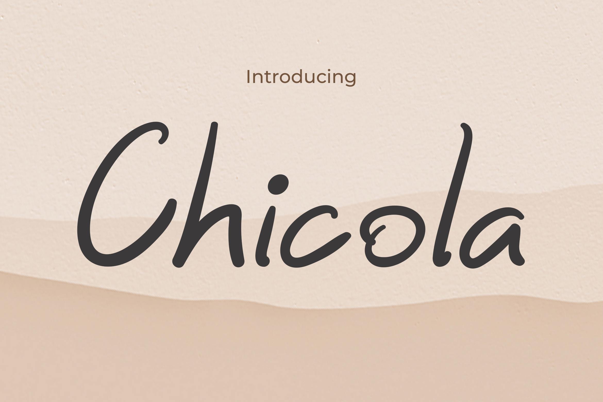 Chicola Chicola, a Serif Font by Pinisi ART