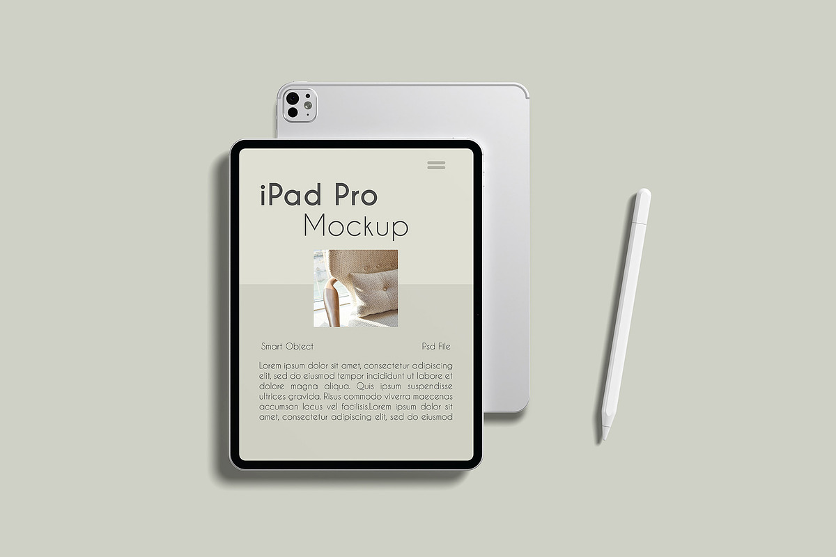 iPad Pro Mockup, an iPad Mockup by Graphicbars (Photo 20 of 25)