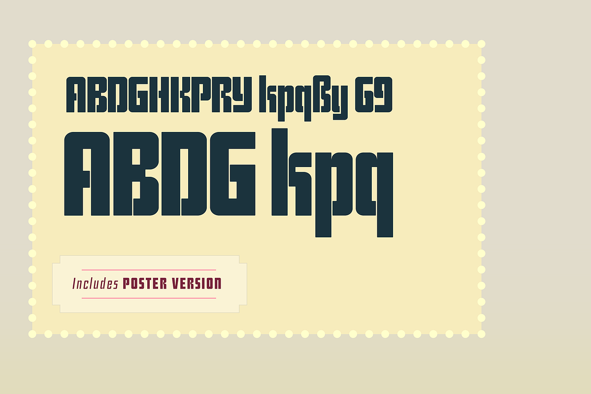 Cinematic retro sans (12 fonts), a Sans Serif Font by SelfBuild Type (Photo 9 of 10)