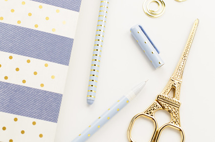 Stock Photo - Blue Desktop #13, a Business Photo by Savvy Stock Shop