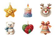 Latch Hook Yarn Faux Christmas, an Illustration by Design Market (Thumbnail 3 of 5)
