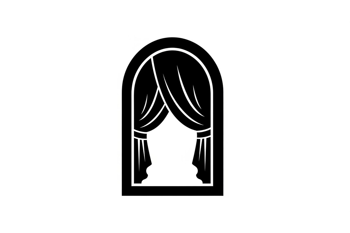 Window Curtain Silhouette Bundle, an Illustration by Creativeshirt (Photo 4 of 51)