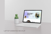 Laptop animated mockup, an iPad Mockup by My Mockup (Thumbnail 1 of 3)