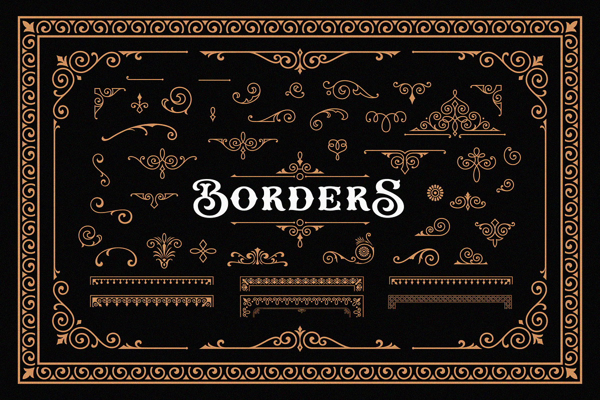 Vintage Fonts & Graphics Bundle, a Handwritten Font by Harry Kasyanov (Photo 8 of 16)
