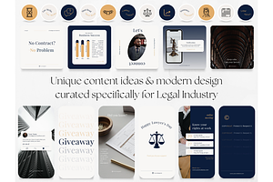 200 Lawyer Social Media BUNDLE