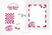 Y2k Retro Watercolor Clipart bundle, a Technology Illustration by Balada Digital Art (Thumbnail 10 of 16)