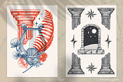 Pointillism graphics, a Decorative Illustration by Soir Creative (Thumbnail 10 of 13)
