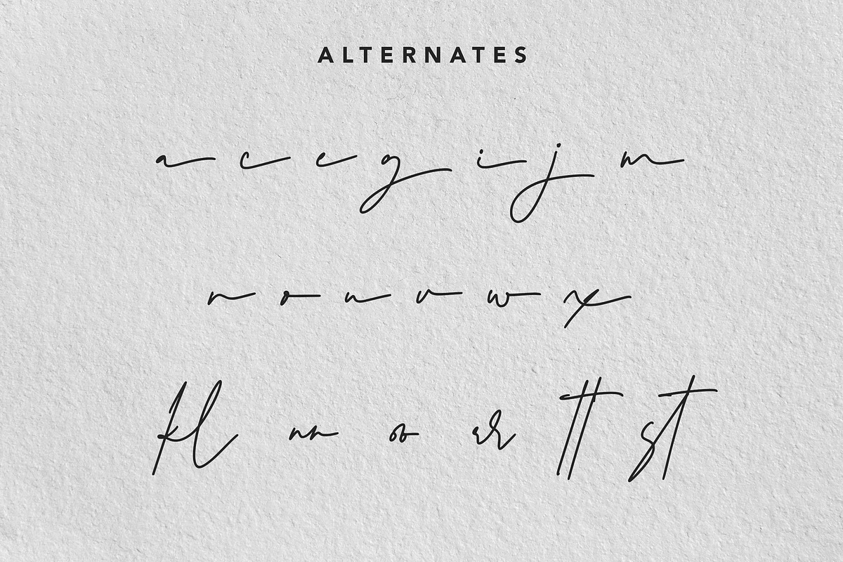 Mouthpiece - Modern Calligraphy Font, a Script Font by Arendxstudio (Photo 10 of 10)