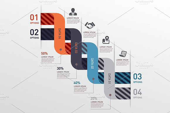 Vector Data Info Graphic preview 2