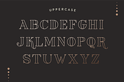 Pop Clink - A New Years Font, a Serif Font by Leslie Ray (Thumbnail 6 of 6)