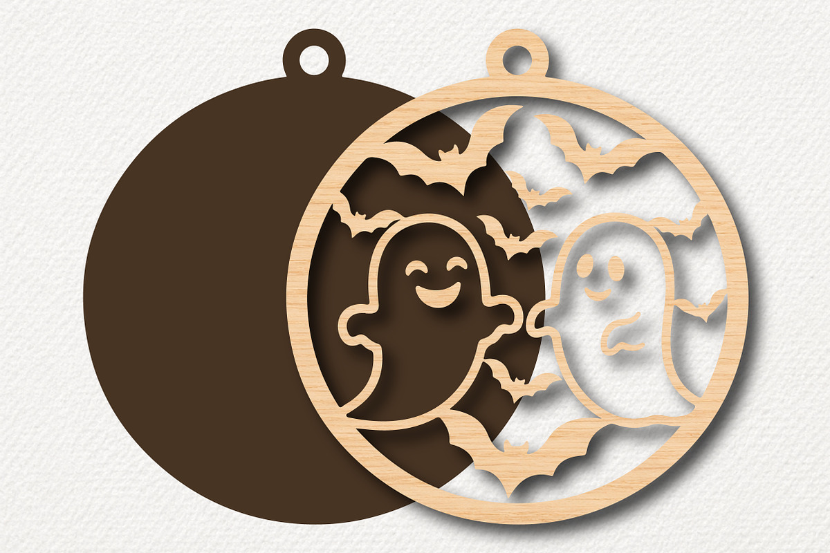 Halloween Suncatcher SVG, a Work Illustration by Digital Artistic99 (Photo 2 of 4)