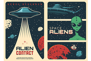 Alien Contact, UFO Spaceship