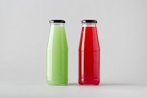 Juice bottle mockup JPEG, a Food & Drink Photo by Shablon
