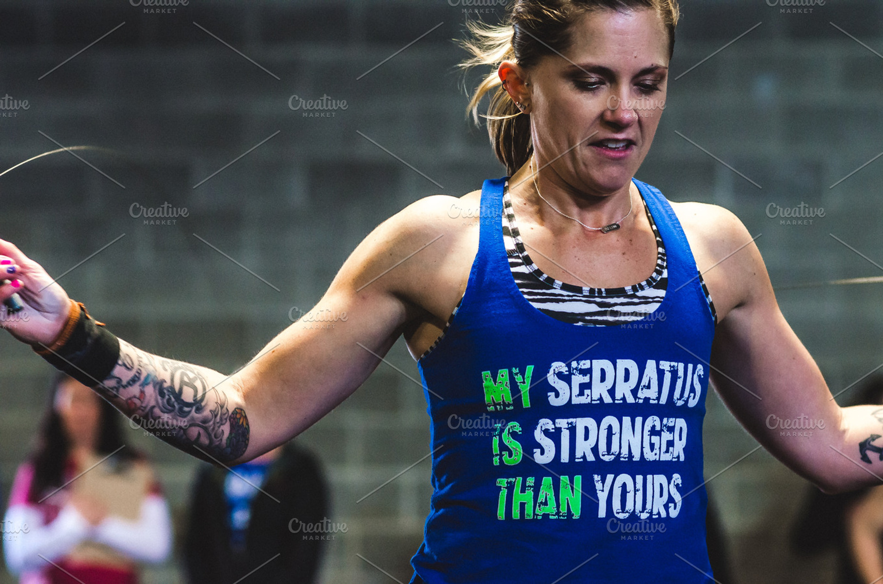 Crossfit Double Under's Woman, a Sports & Recreation Photo by Frizz Studio