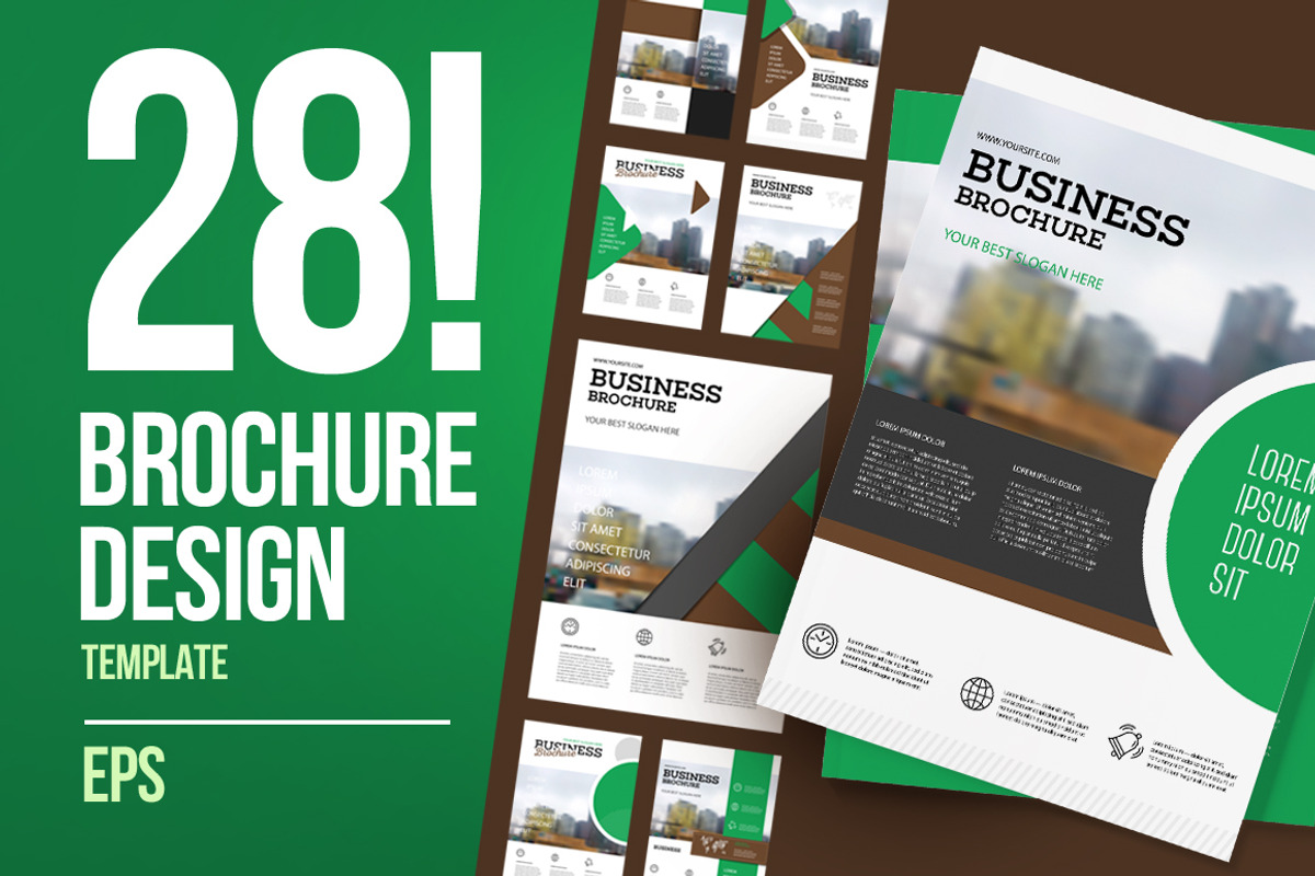 28 business brochure set, a Brochure Template by Alejik (Photo 1 of 11)