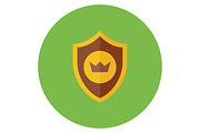 40 Shield Flat Icon Set, an Icon by VectorCam (Thumbnail 3 of 5)