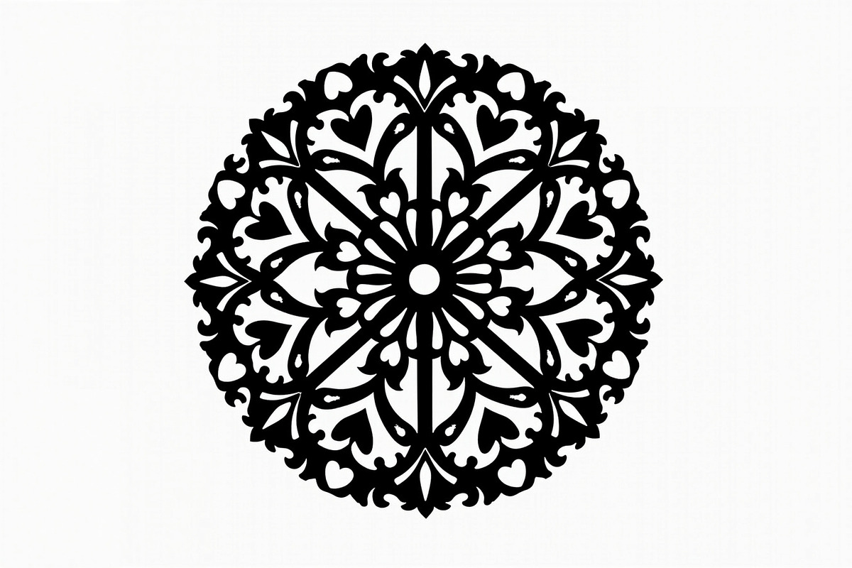 Circular Geometric Laser Cutting, an Object Graphic by BIPLOB EXPERT (Photo 5 of 16)