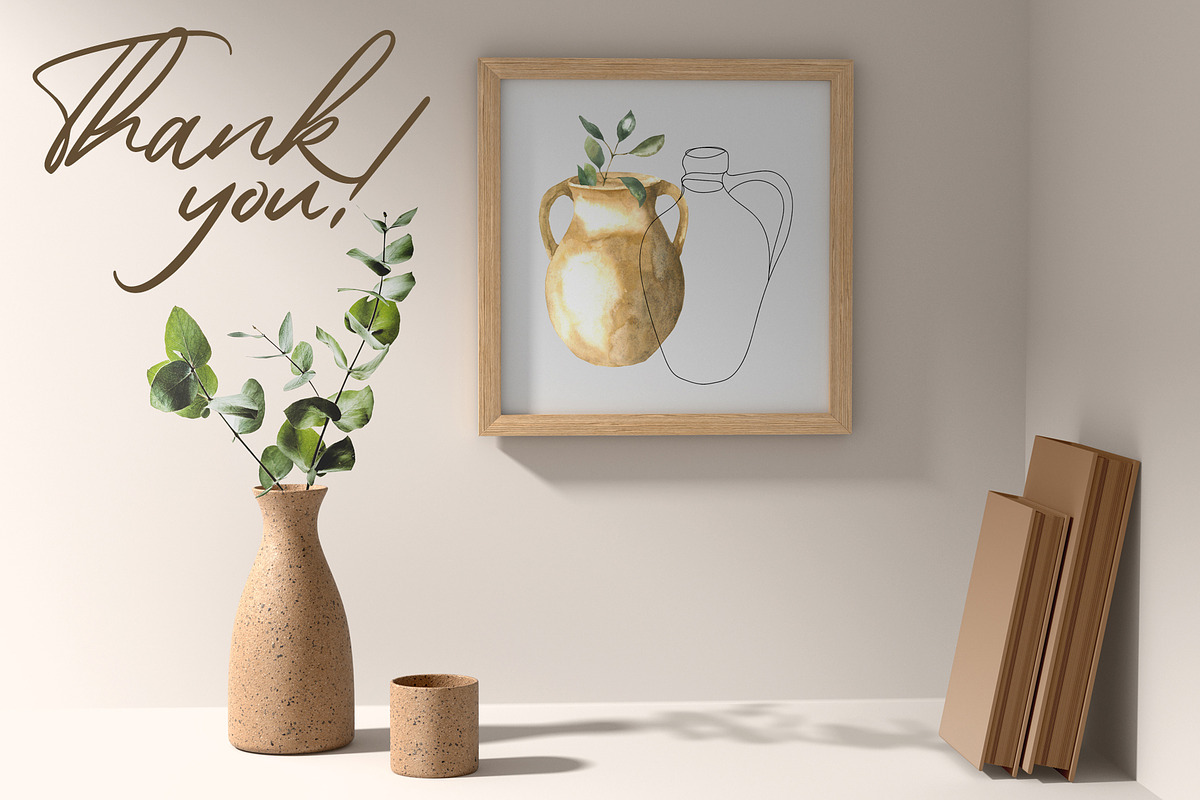 Artisan Pottery Ceramics Collection, an Object Illustration by foxsong (Photo 13 of 13)