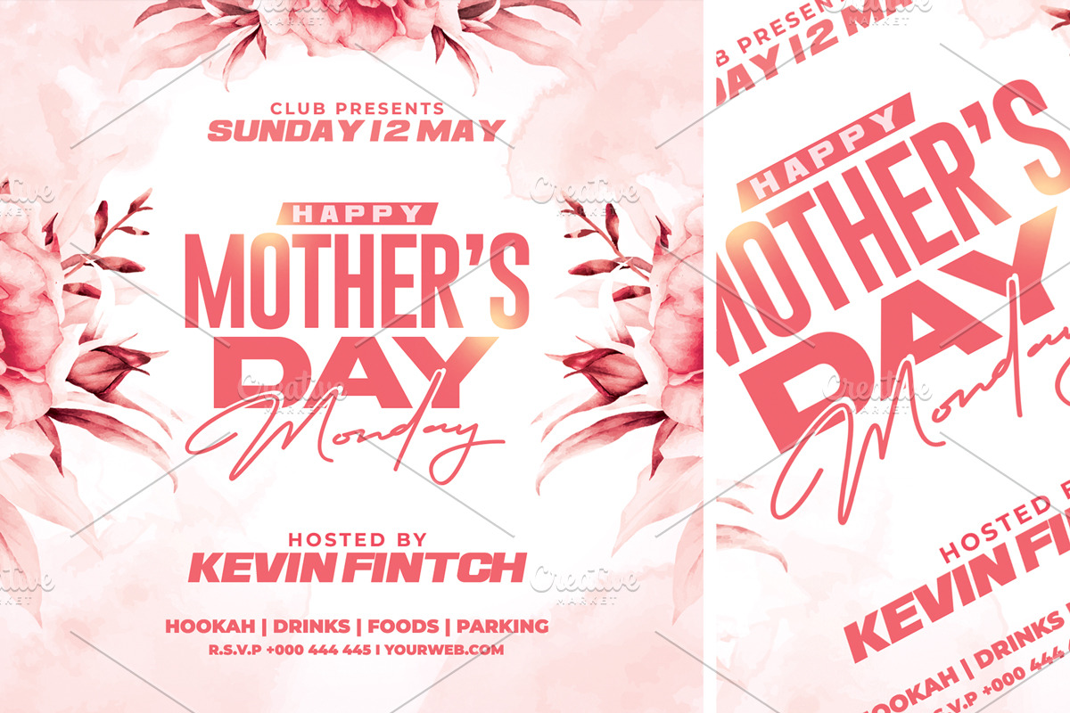 Mothers Day Flyer, a Flyer Template by StarPixles11 (Photo 3 of 3)