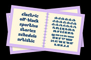 AO Gloria - Display Font, a Font by OwunStudio (Thumbnail 4 of 21)