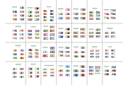 Banknotes of 151 Countries, a Finance Illustration by Zhuna (Thumbnail 4 of 7)