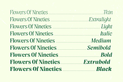 Flowers Of Nineties - (18 Fonts), a Serif Font by Holyline Design (Thumbnail 5 of 15)
