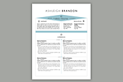Editable Word and InDesign Resume, a Resume Template by Scribbled Napkin Design (Thumbnail 2 of 4)