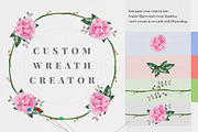 Custom Wreath Creator With Flowers, an Illustration by emine (Thumbnail 3 of 5)