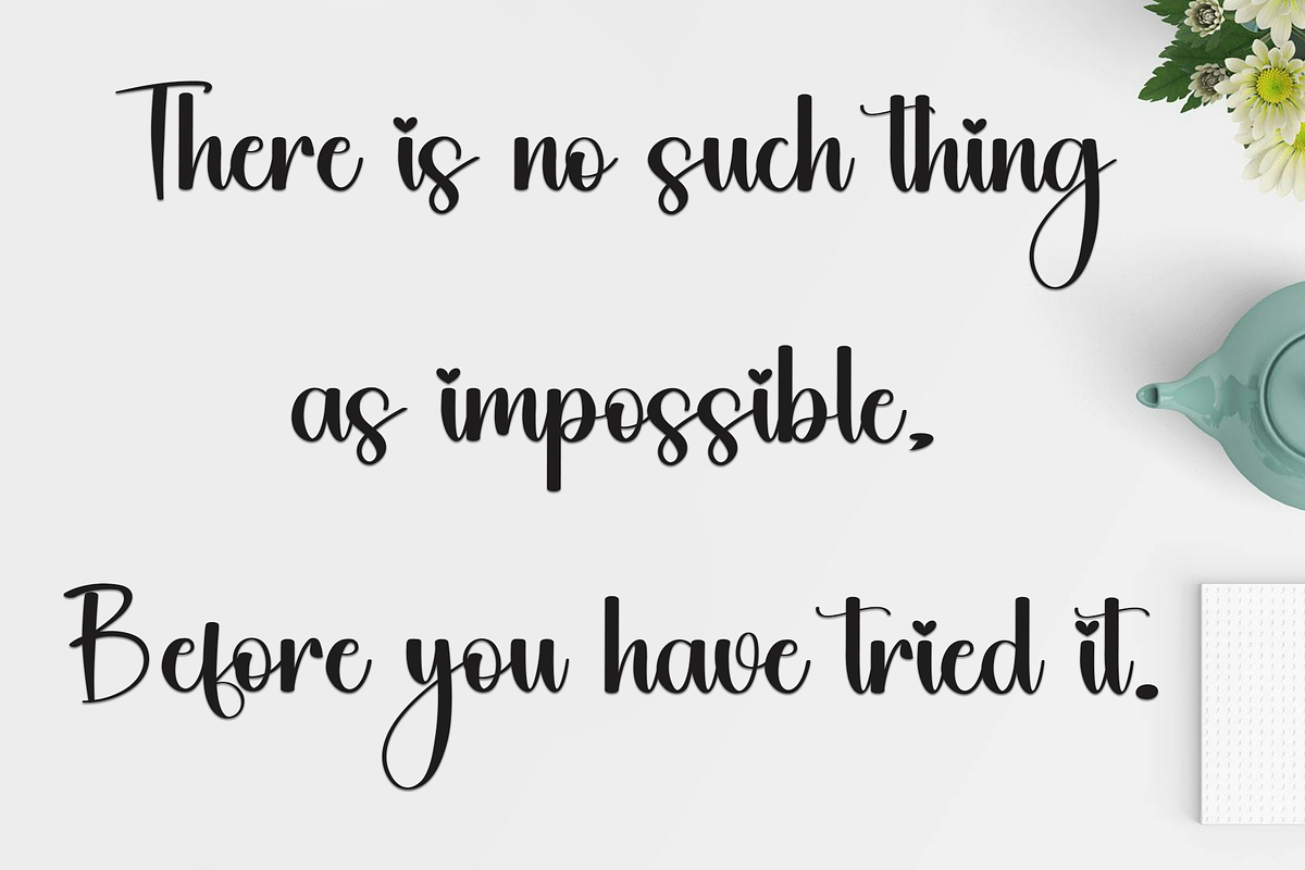 Dailymind, a Handwritten Font by InermediaSTUDIO (Photo 6 of 9)